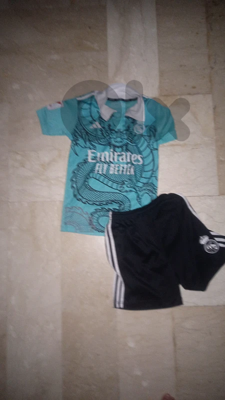 real madrid dragon blue kit size 4
