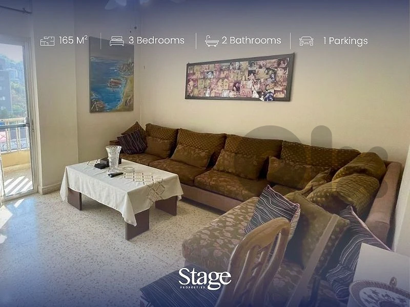 Sea View Apartment in a Prime Naccache Location for Sale