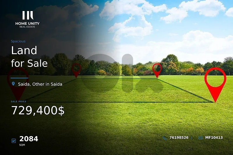 2084 sqm Residential land for sale in Saida , 30/60