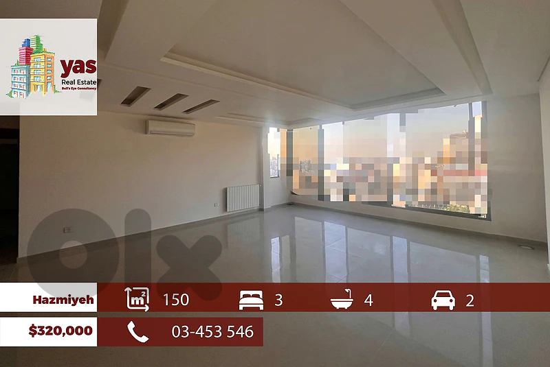 Hazmiyeh 150m2 | Brand New | Prime Location | Active Street | OH