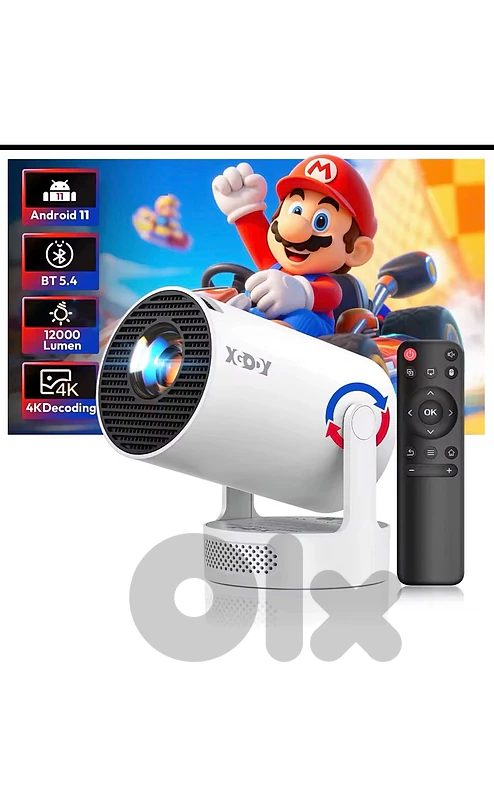 XGODY Gimbal 3S Smart Projector – Android, WiFi & Bluetooth