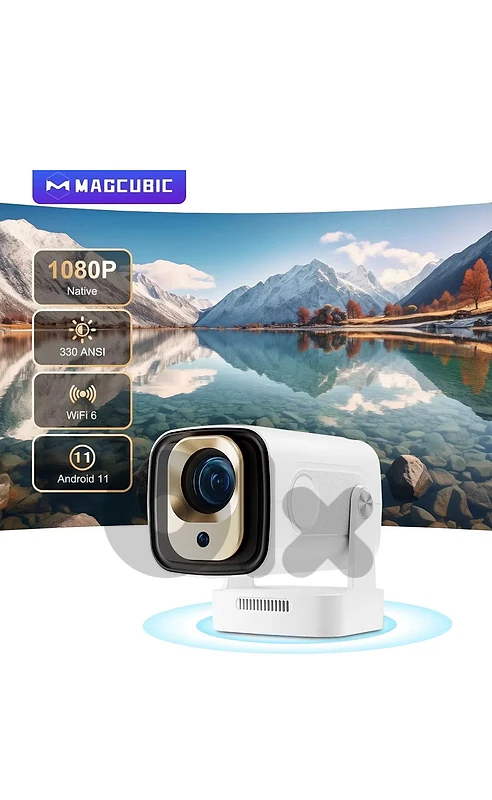 MAGCUBIC HY310 Smart Projector – Native 1080P | 4K Support | Auto