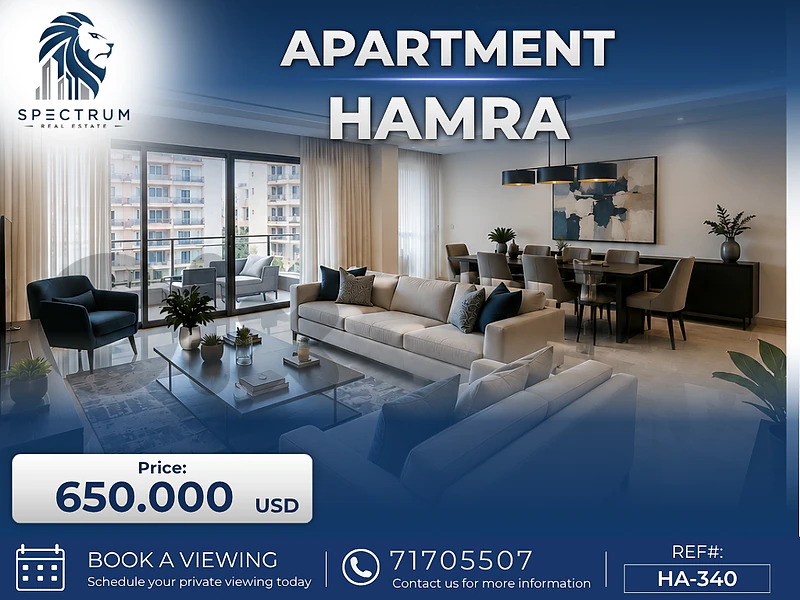 NEW BUILDING IN HAMRA PRIME | 250SQ | 3 BEDROOMS | HA-340