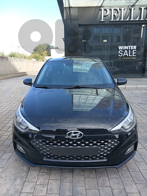 HYUNDAI I 20 MODEL 2019 BLACK IN BLACK COMPANY SOURCE