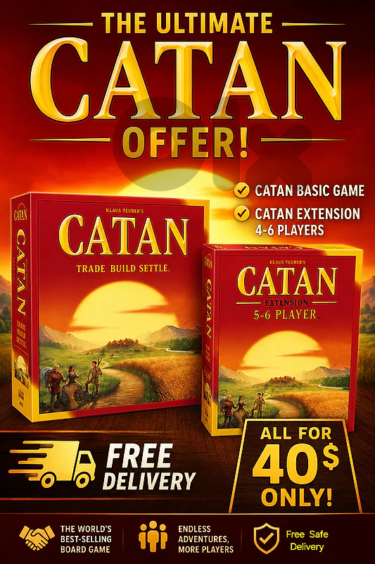 Catan Basic + Extension 5-6 Players offer