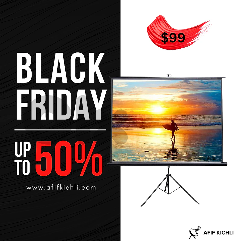 Tripod Screen 100 inch New