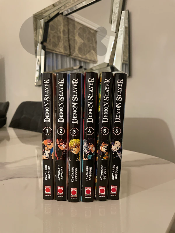 Demon slayer 6 books/mangas