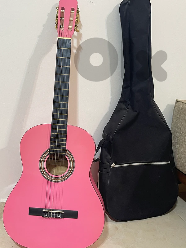 Stagg classical guitar C440 Pink color - like new