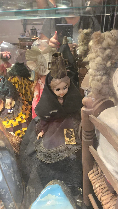 100 Handmade International Dolls with Display Vitrine