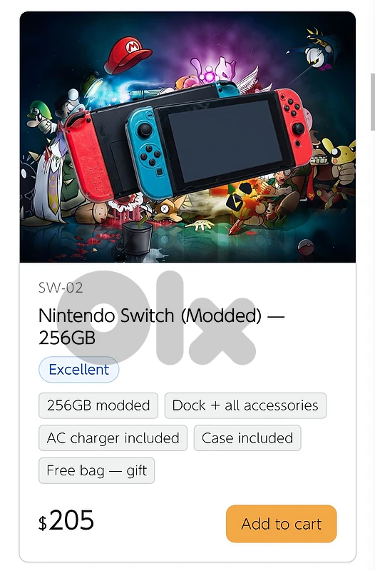Nintendo Switch hacked modded