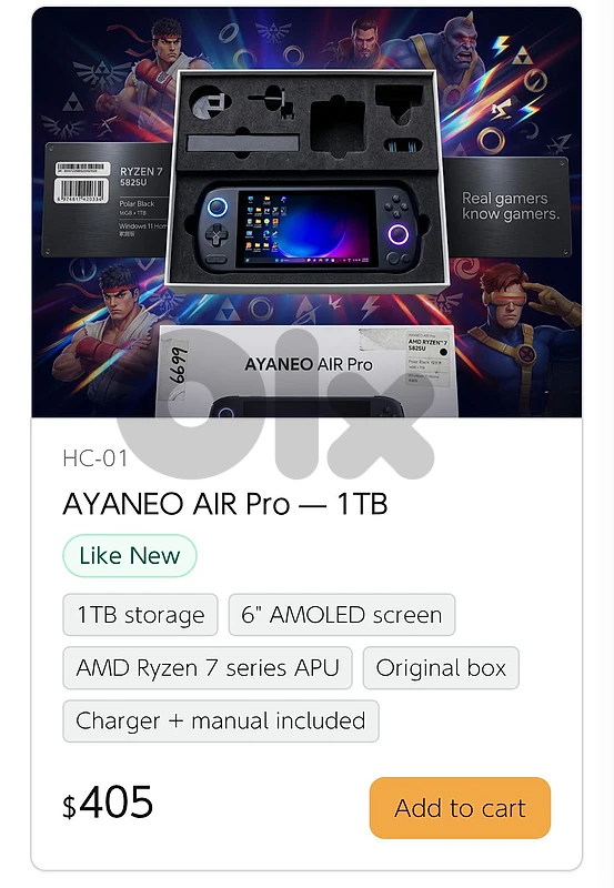 Ayaneo Air Pro 1TB
