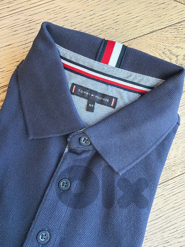 Tommy Hilfiger Long Sleeve Polo – Size 14 Years (164 cm)