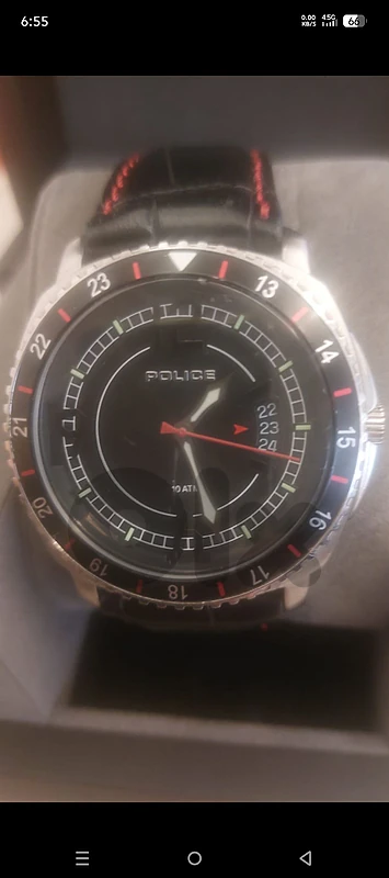 police italian watch