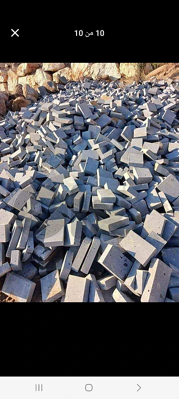 حجر بازلت منشور ناعم.