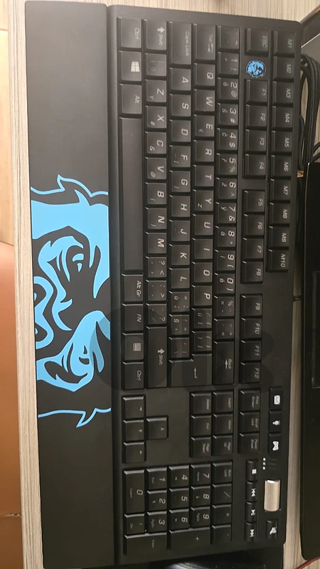 silver crest gaming mechanical keyboard