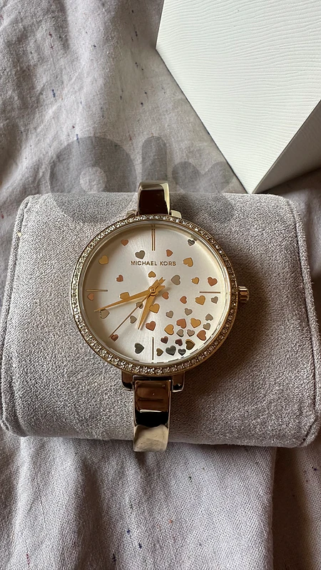 Michael Kors Watch Gold and Pink Gold