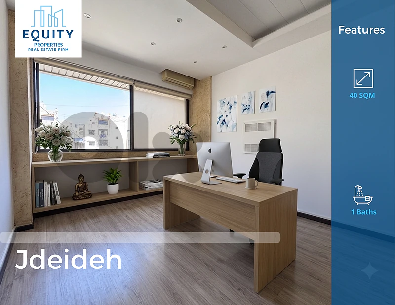 40 SQM Office For Rent In Jdeideh Great Location #JS49445