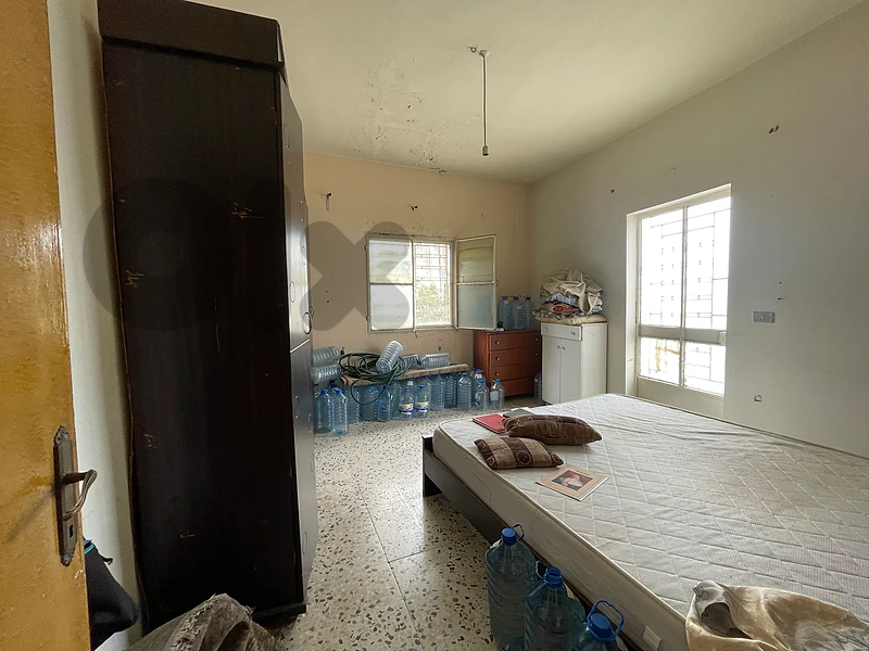 bedroom, living room