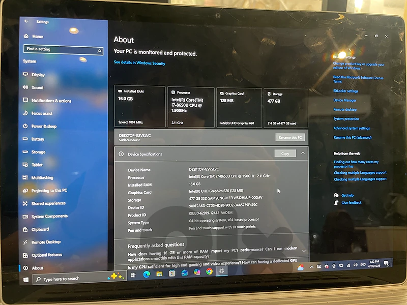 microsoft surface book 2 13.5 inch