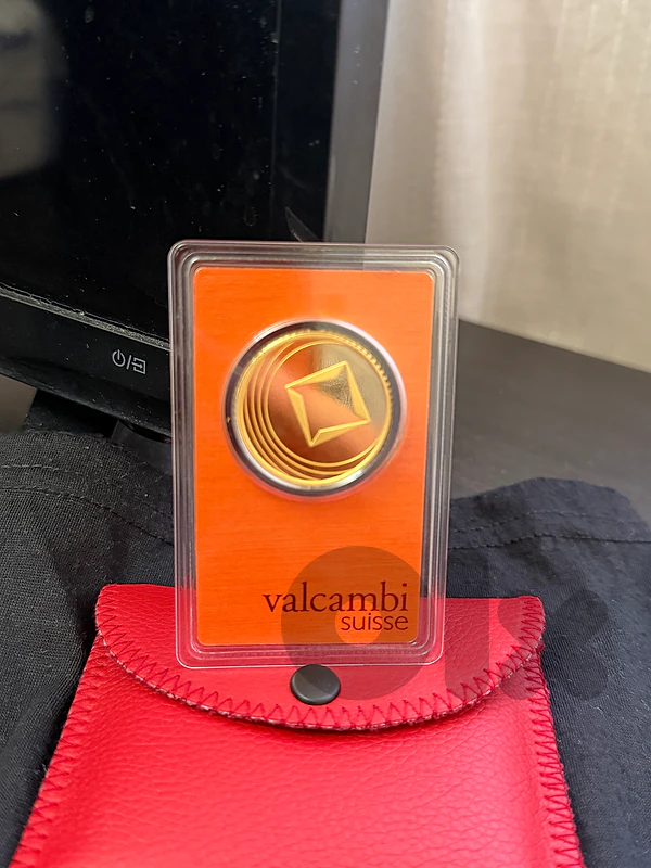 Gold Valcambi Suisse Special Limited Edition Ounse 31,1 Gr 999,9
