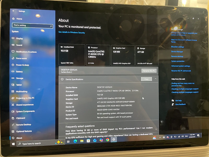 microsoft surface book 2 13.5 inch