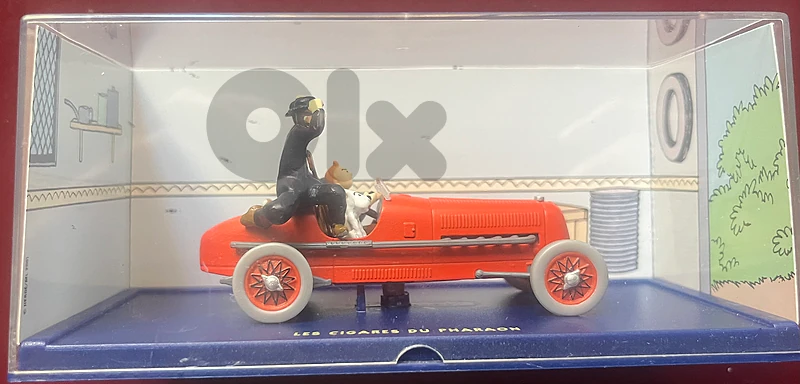 Voiture Miniature Tintin 1/43 - Les Cigares du Pharaon (Moulinsart)