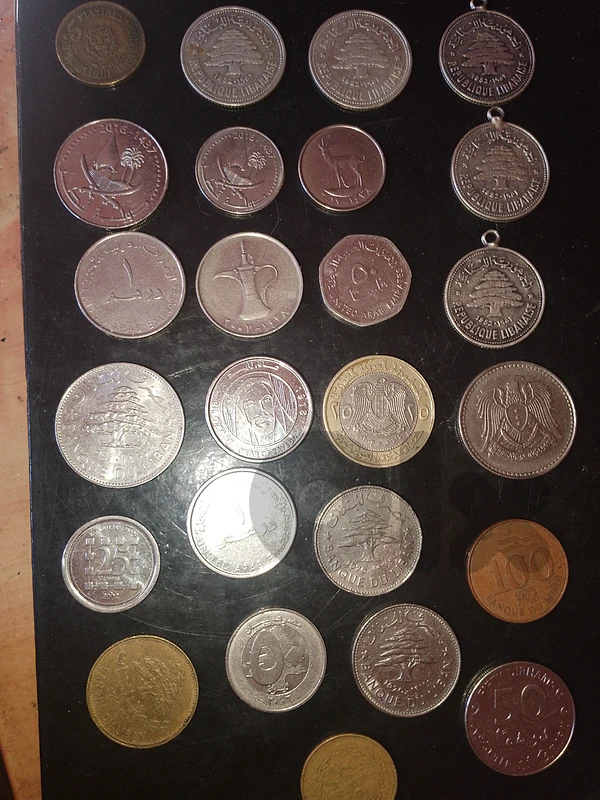 old coins 25 peices