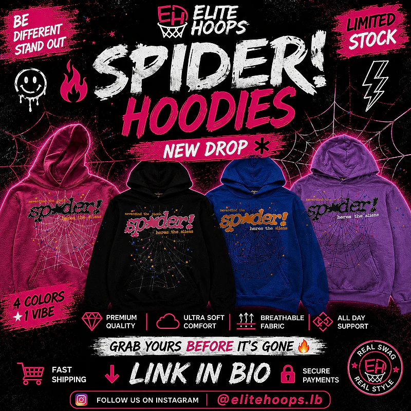 spider hoodies