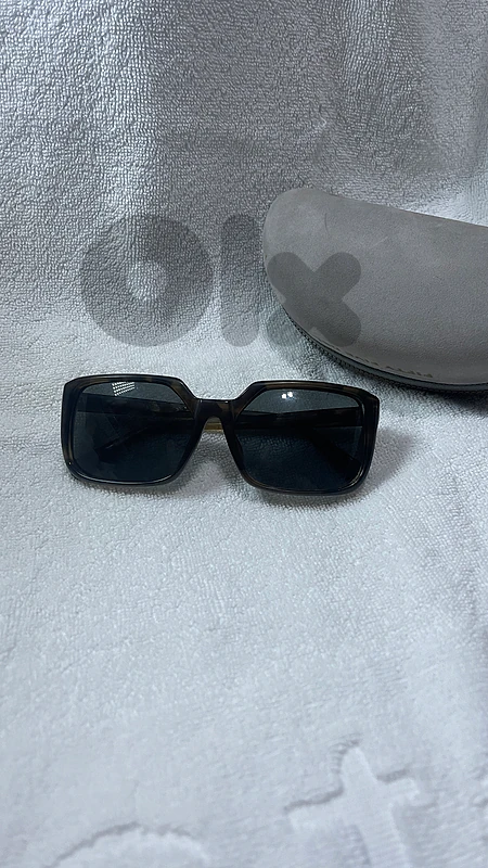 PG sunglasses square dark brown vintage