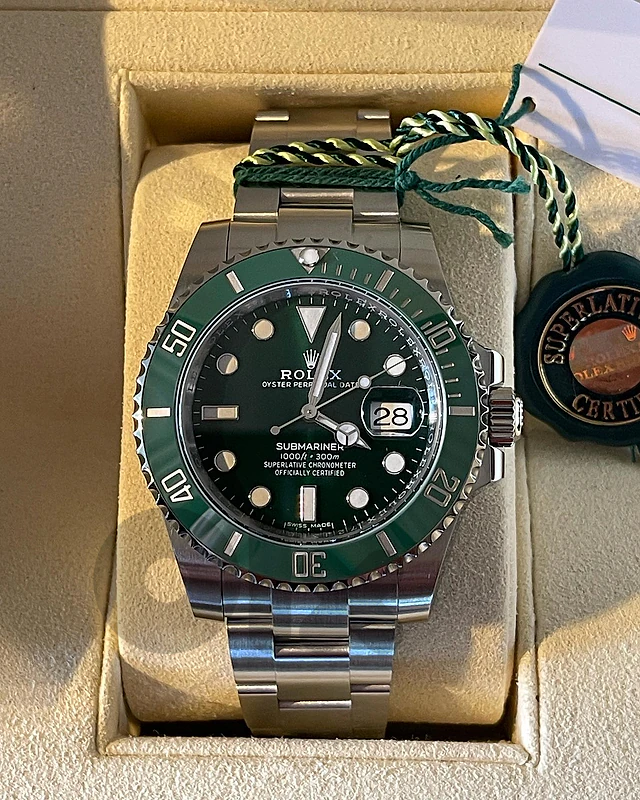 Rolex Submariner Hulk super Clone 1:1