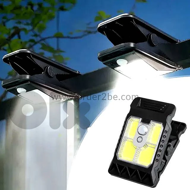 Smart Solar Clip-On Light: Motion Activated & Tool-Free Installation