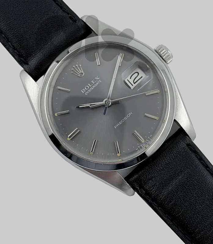 Rolex Oysterdate Precision Manual Wind - Rare Grey Dial