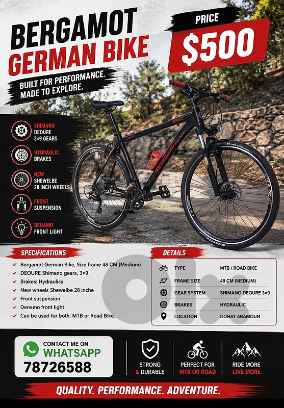 bergamot German bike