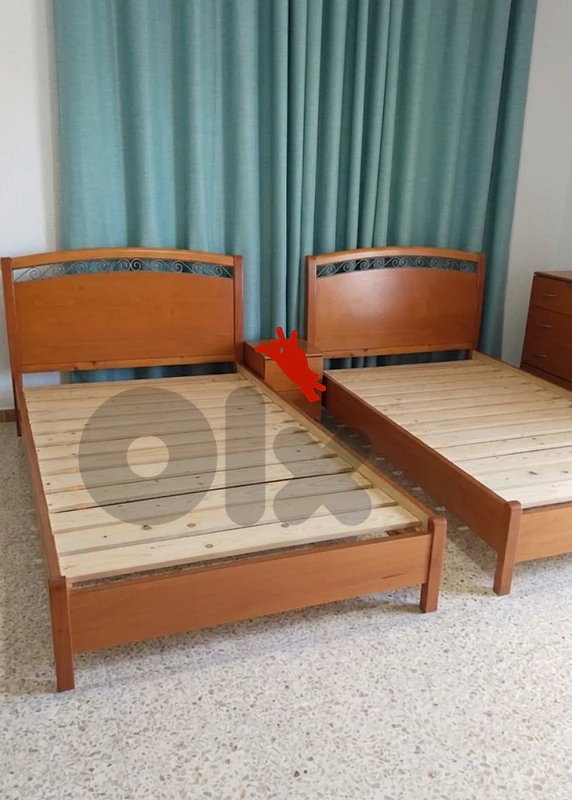 2 twin bed / تخت عدد  ٢