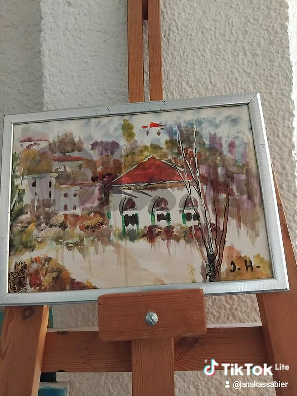 رسم زيتي