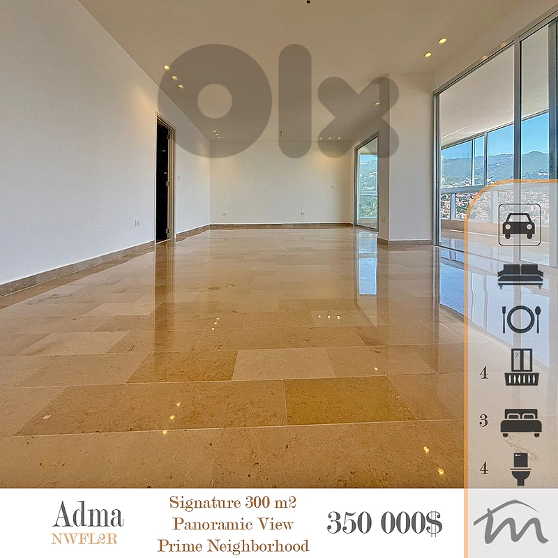 Adma | 300m² Catch | Panoramic Sea-Mountain View | Prime Neighborhood