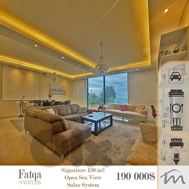 Fatka | Signature | Furnished 3 Bedrooms Ap | High End Building | View