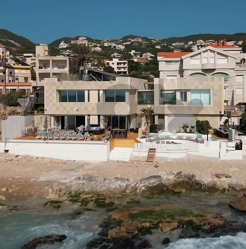 Luxury Beachfront Villa for Sale in Kfar Abida, Batroun
