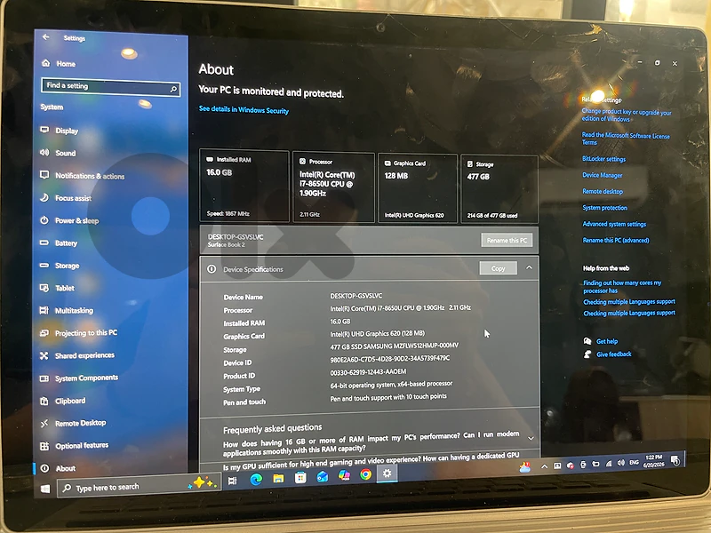 microsoft surface book 2 13.5 inch