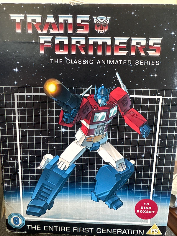 Transformers cartoob orginal 13dvd box set