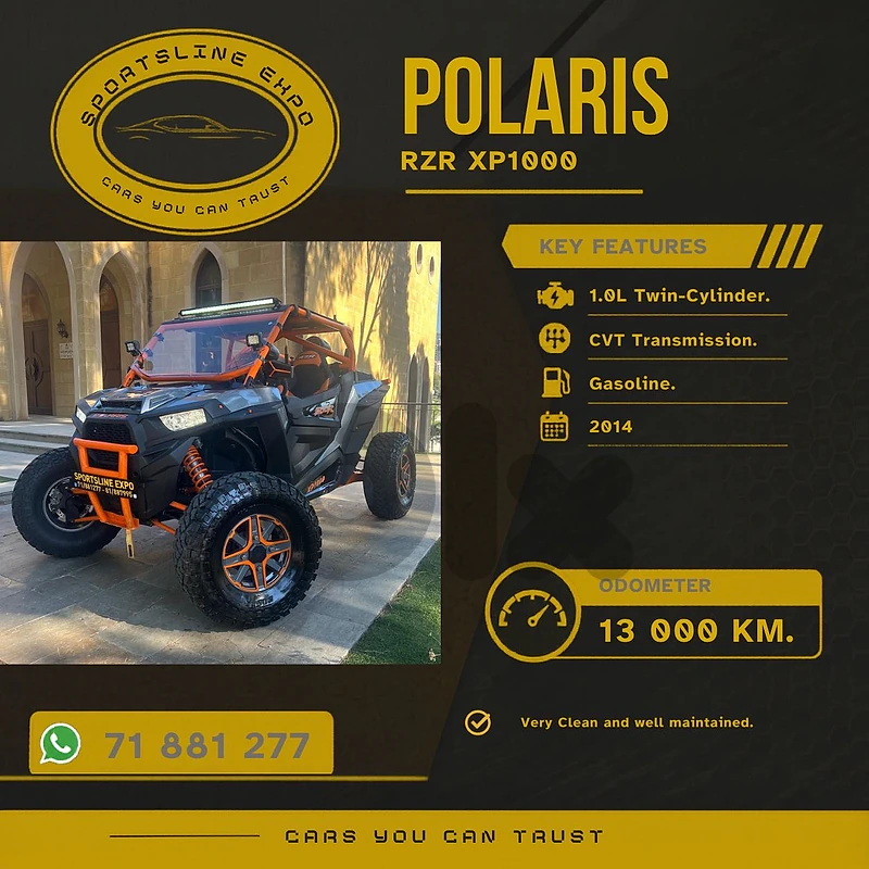 Polaris RZR XP 1000 2014 upgraded 5k+ Super Clean