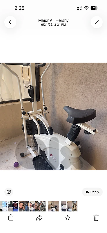 used Elliptical Bike