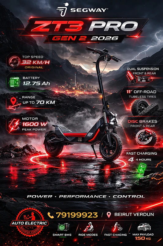 ORGINAL SEGWAY ZT3PRO GEN 2 2026