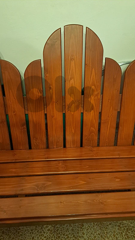wood bench