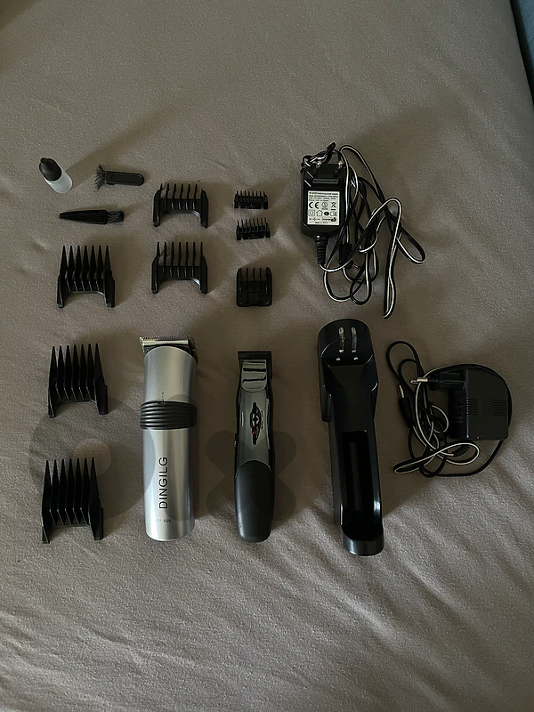 3 grooming shaving machines - trimmers and clippers