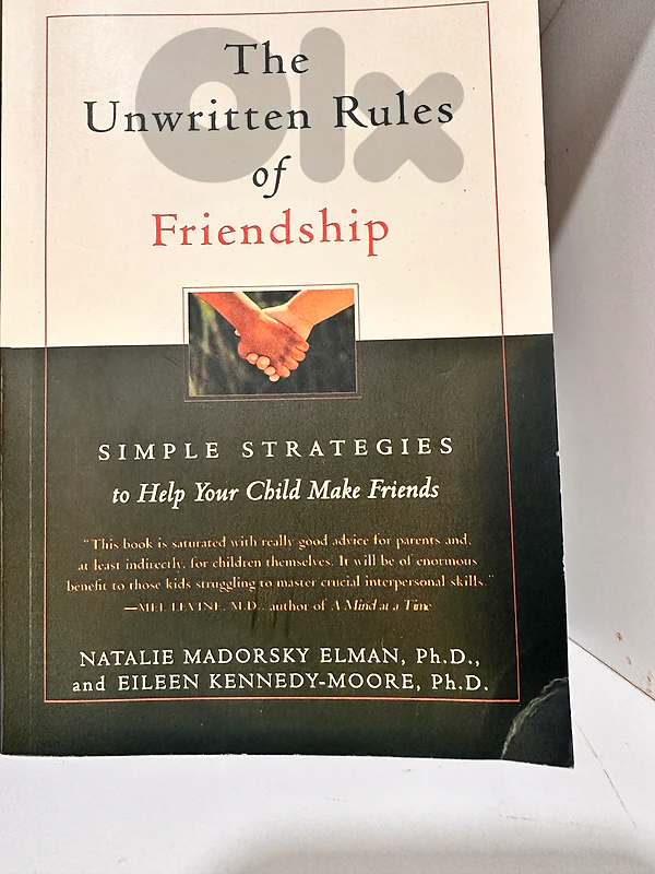 The unwritten rules of friendship.