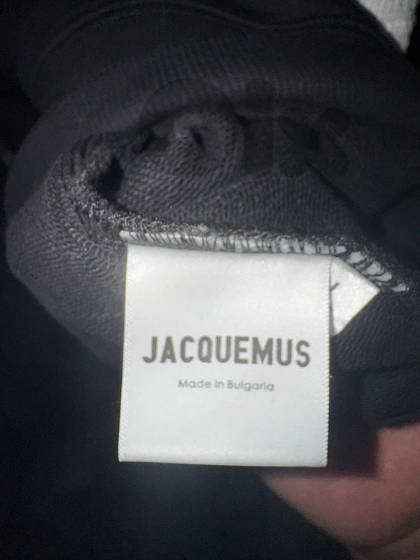 JACQUEMUS quarter zip up