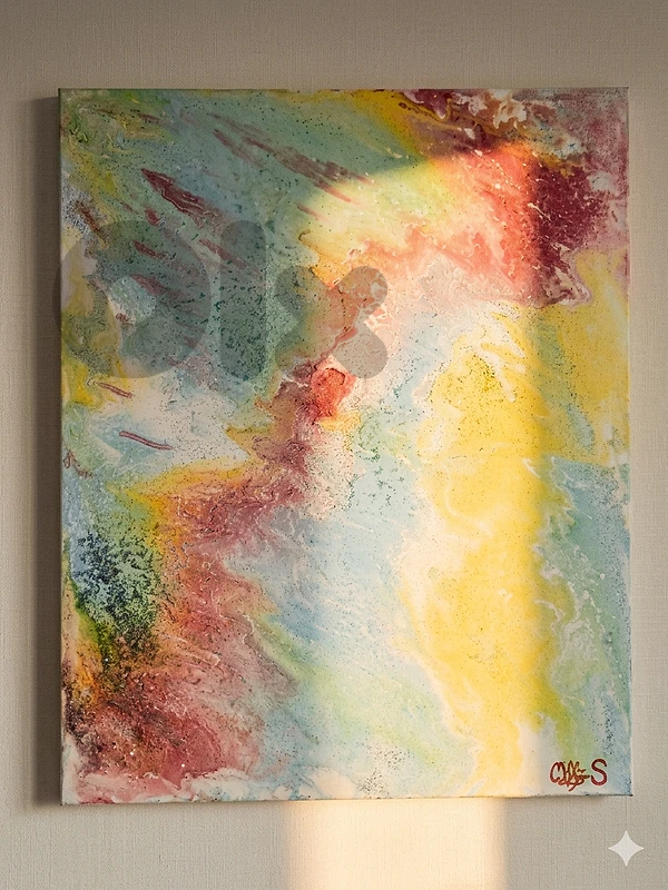 Sea of the bow painting
