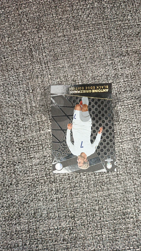antoine griezmann black edge edition football stickers