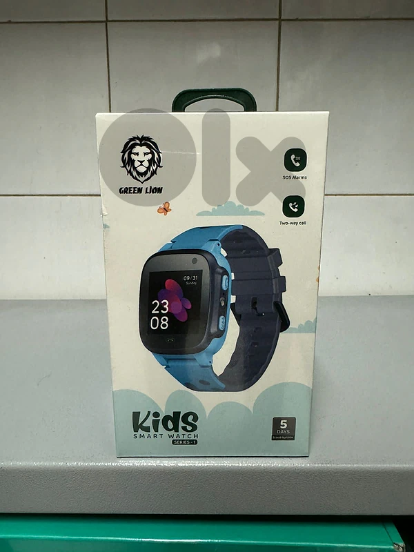 Green lion kids smart watch series 1 blue